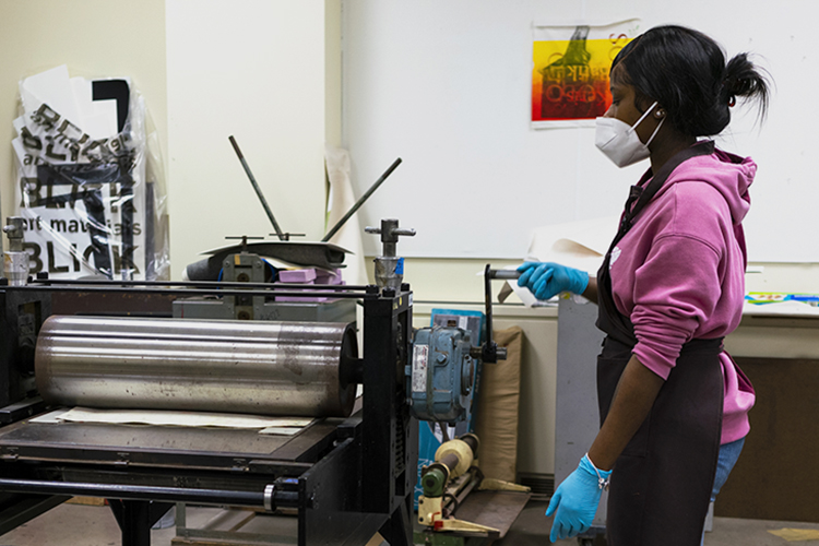 Image of CSU Art and Design Print Studio