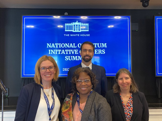 Dr.Goss attends Quantum Initiative Summit