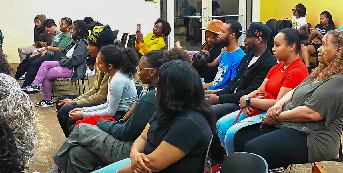 Students in classroom