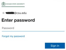 Enter password